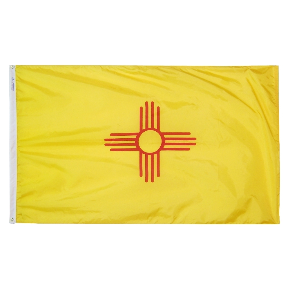 New Mexico State Flags On Embassy Flag, Inc.